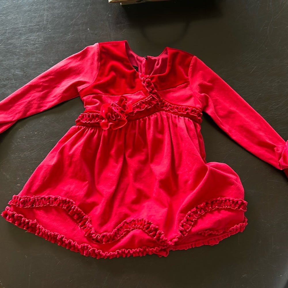 Isobella & Chloe Red Holiday Dress